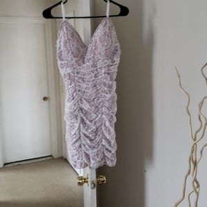 G by GUESS white spaghetti strap lace dress